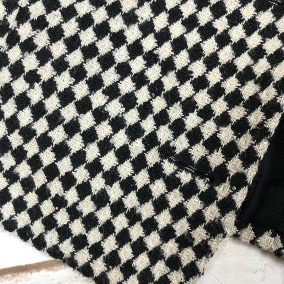 VTG Ann Taylor LOFT Checkered Cropped Jacket 8 - Picture 3 of 6